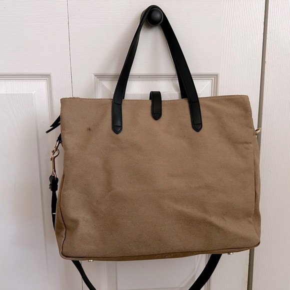 Cuyana Triple Zip Canvas Weekender - Picture 3 of 6